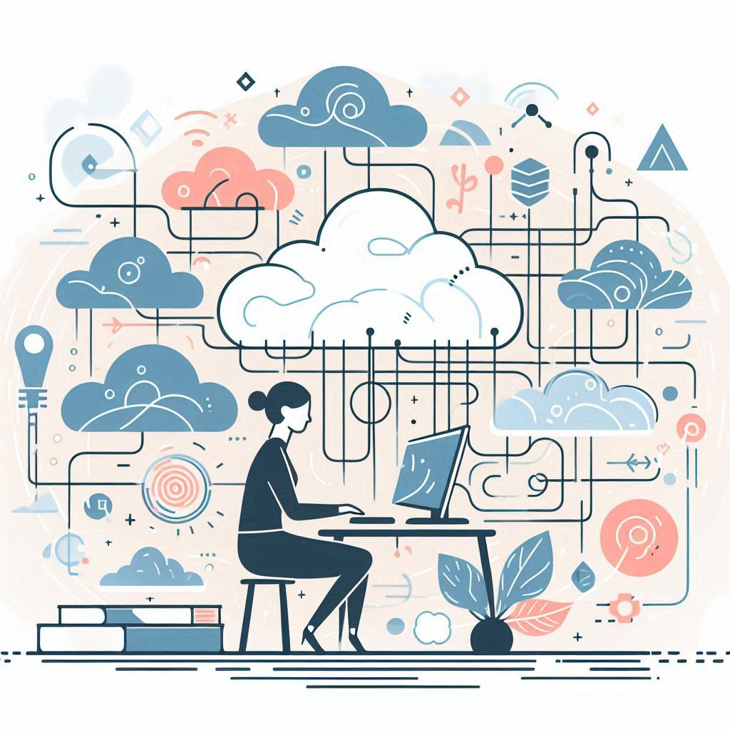 Cloud Computing Illustration